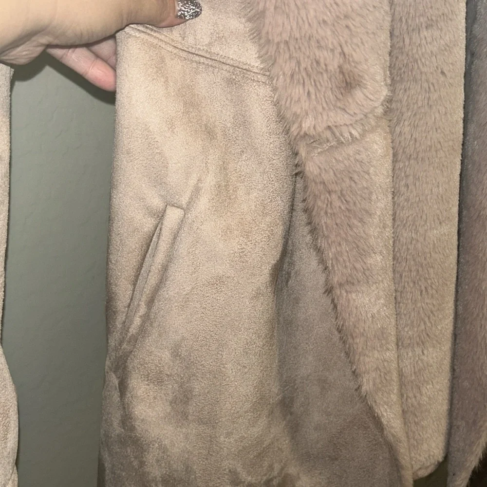 Blush Pink Coat - Picture 4 of 10